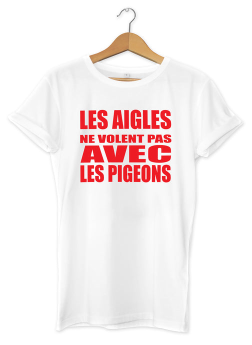 T-shirt original Booba 92i Le duc les aigles ne volent pas avec les pigeons So Custom